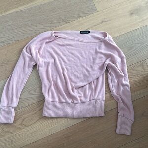 PLT pink sweater